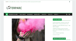 Desktop Screenshot of literparc.ro